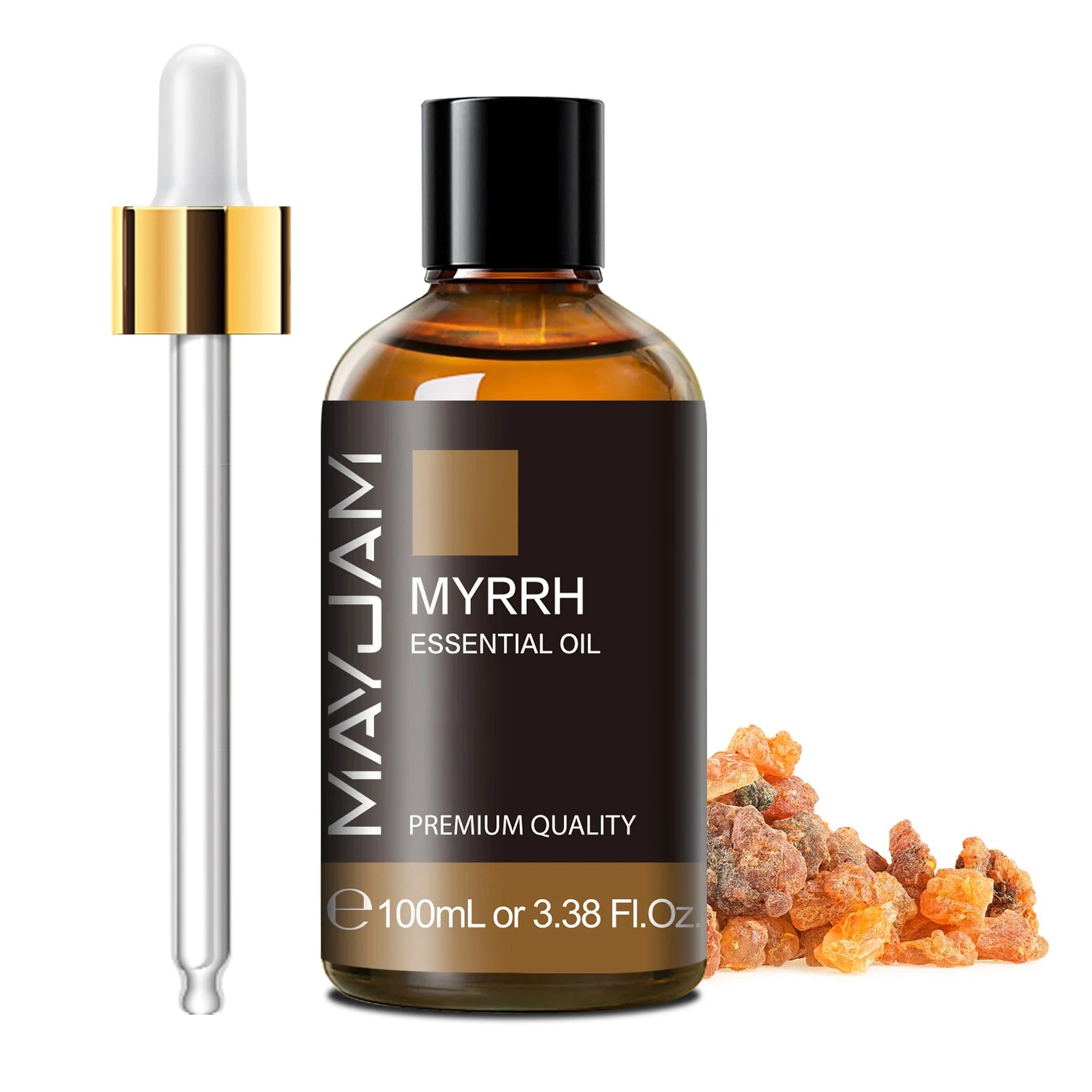 Pure Plant Essential Oil 100ml — Peppermint, Lavender, Frankincense &amp; More for Diffuser &amp; Aromatherapy