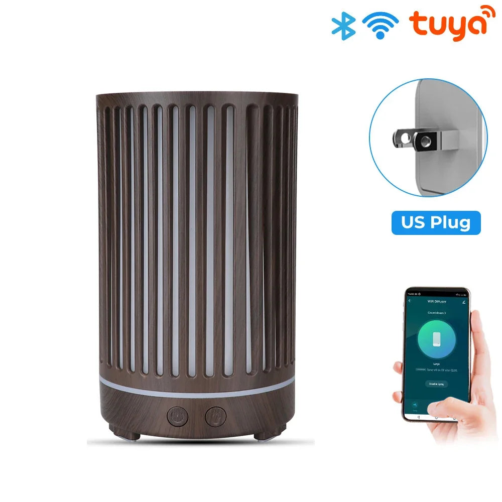 Smart WiFi Aroma Diffuser with LED — App &amp; Voice Control, Alexa &amp; Google Home Compatible