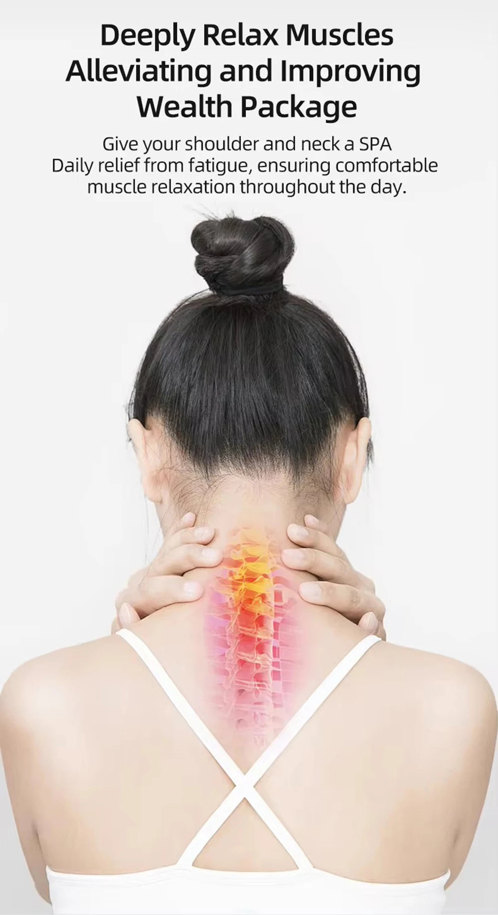 Wiederaufladbarer Anti-Cellulite-Körperroller — Hochfrequenz-Vibrations-Schlankheitsmassagegerät