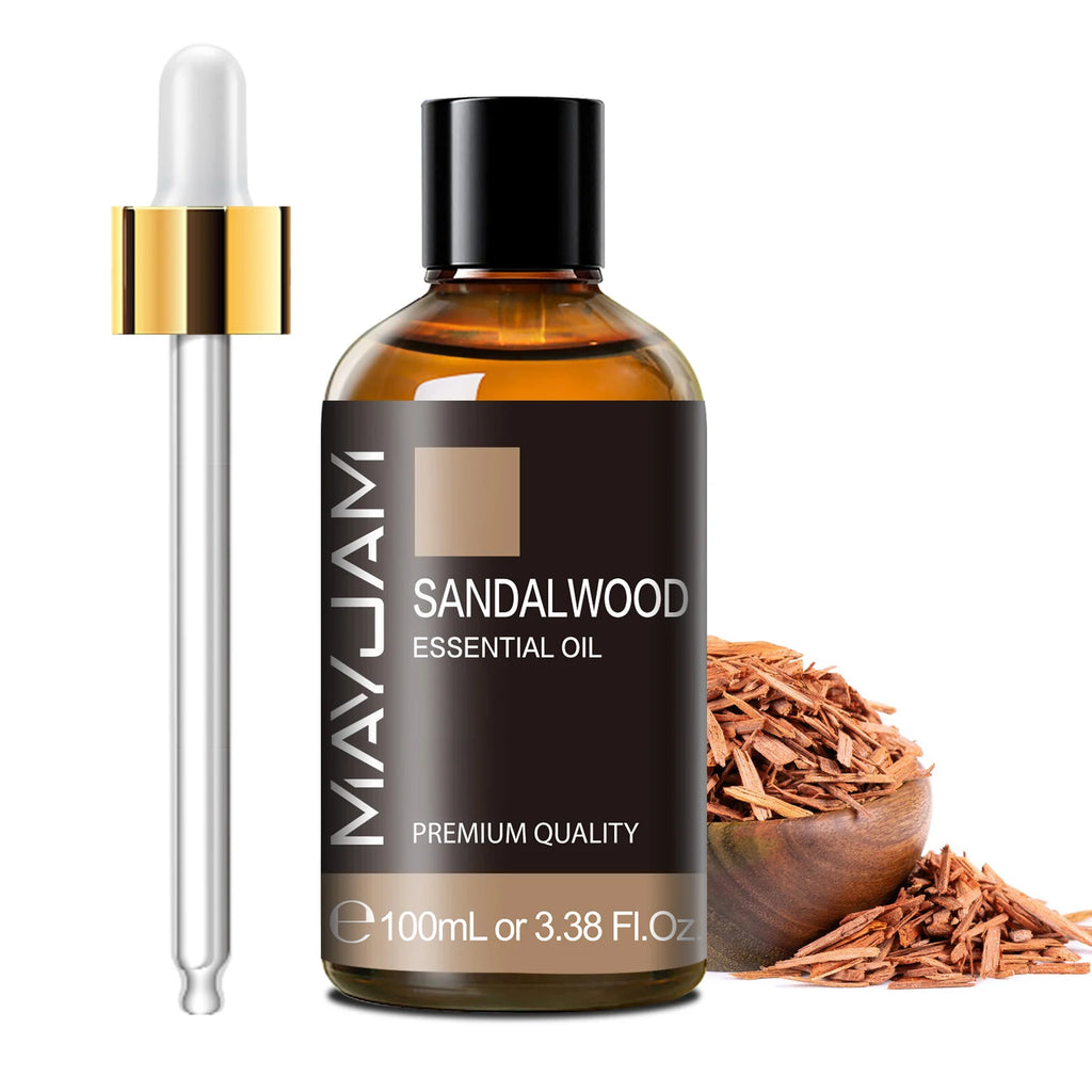 Reines ätherisches Pflanzenöl 100ml — Pfefferminz, Lavendel, Weihrauch & mehr für Diffusor & Aromatherapie