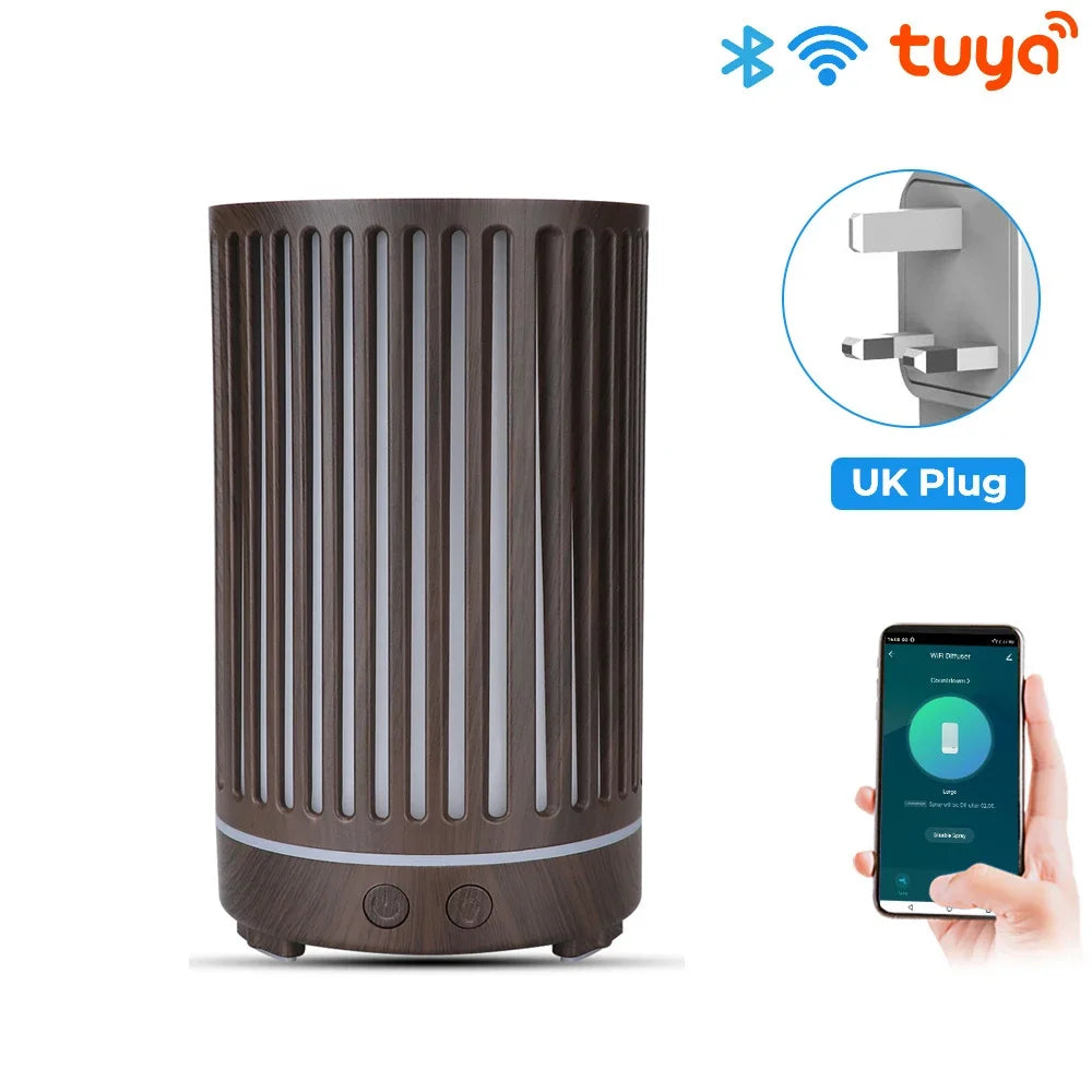 Smart WiFi Aroma Diffuser with LED — App &amp; Voice Control, Alexa &amp; Google Home Compatible