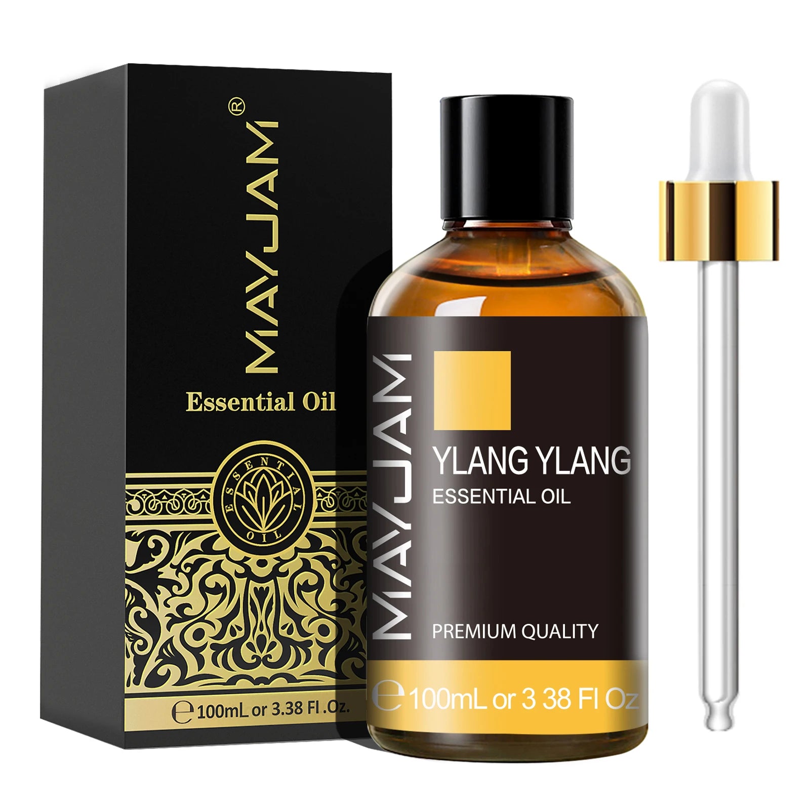 Pure Plant Essential Oil 100ml — Peppermint, Lavender, Frankincense &amp; More for Diffuser &amp; Aromatherapy