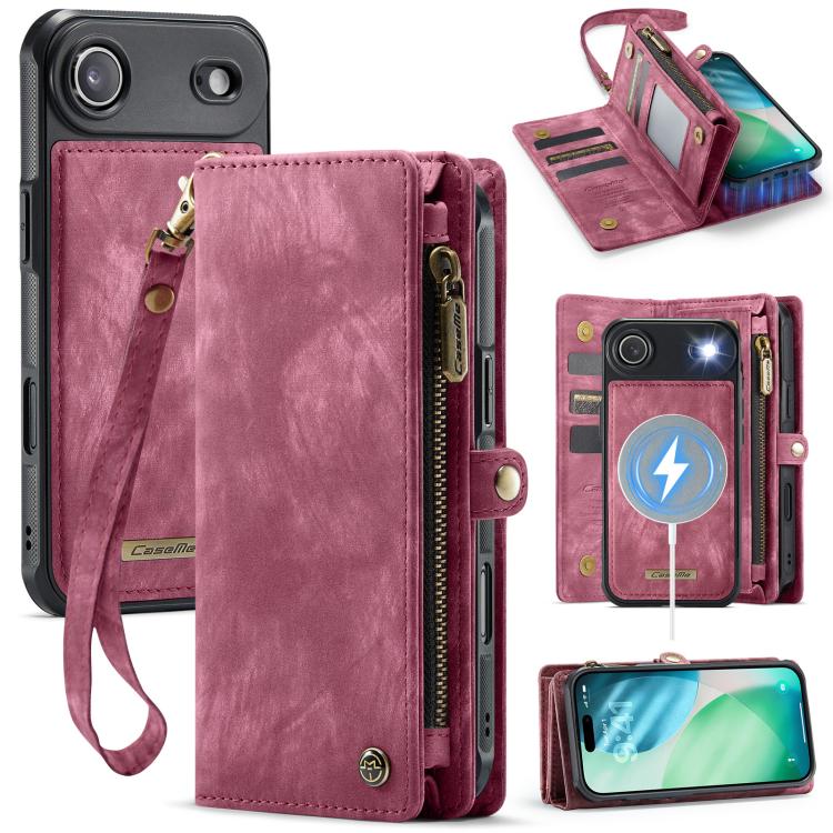 CaseMe 008 Detachable Leather Wallet Case — iPhone 16 Pro Max / Pro / Plus / Air