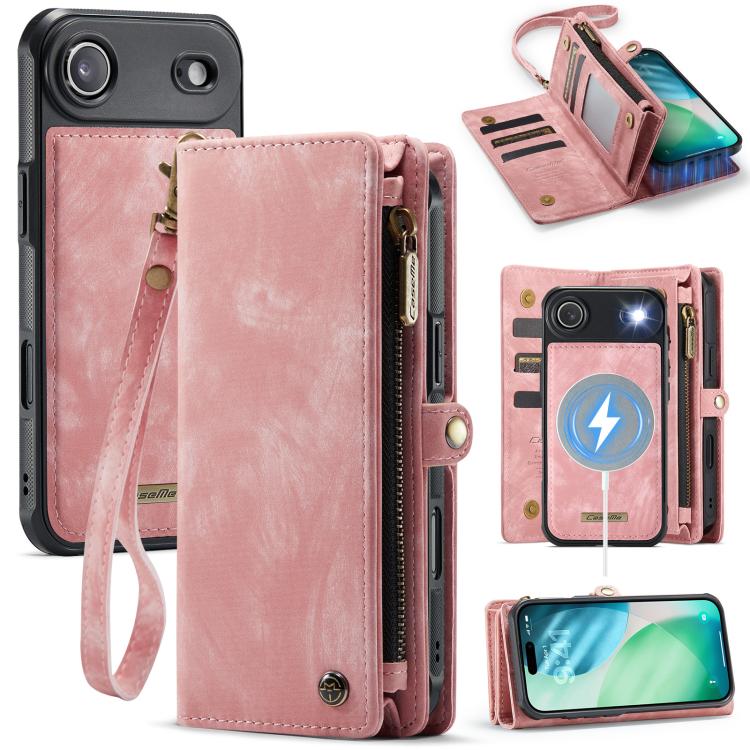CaseMe 008 Detachable Leather Wallet Case — iPhone 16 Pro Max / Pro / Plus / Air