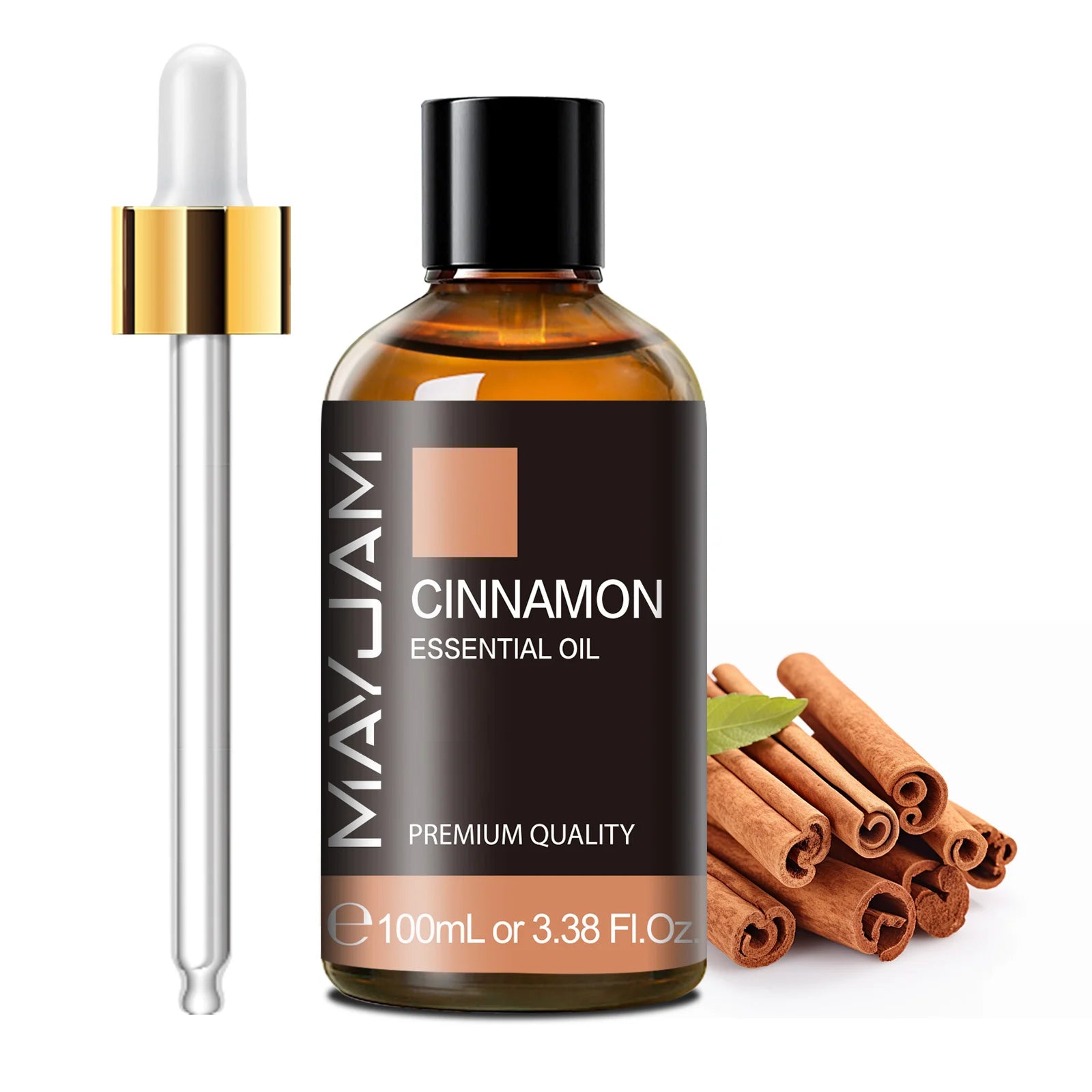 Pure Plant Essential Oil 100ml — Peppermint, Lavender, Frankincense &amp; More for Diffuser &amp; Aromatherapy